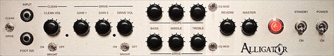 AD 5202 twin front panel